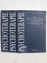 kolektiv, autorů, Psychoterapie: Praxe - Inspirace - Konfrontace; 10. ročník, číslo 1, 2, 3, 2016