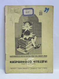 Čech, František, Kašpárkovo vítězství, 1939