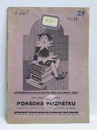Čech, František, Pohádka pozpátku, 1938