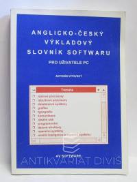 Vitovský, Antonín, Anglicko-český výkladový slovník softwaru pro uživatele PC, 1993