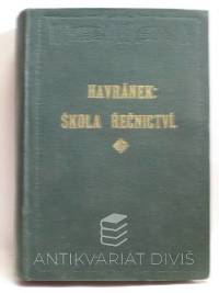 Havránek, Edgar Th., Škola řečnictví, 1924