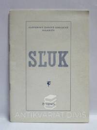 Jendrašák, Jozef, SĽUK - Program, 1958
