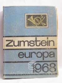kolektiv, autorů, Briefmarken-katalog zumstein: Europa, 51. Auflage, 1968
