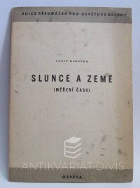 Kleczek, Josip, Slunce a Země (Měření času), 1952