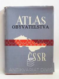 kolektiv, autorů, Atlas obyvatelstva ČSSR, 1962