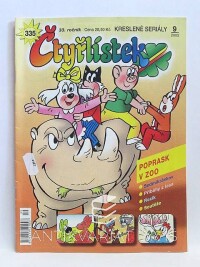 Němeček, Jaroslav, Lamkovi, Hana a Josef, Čtyřlístek 335 9/2002: Poprask v ZOO, 2002