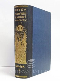 Otto, Jan, Ottův slovník naučný, Dodatky II, 2: Gao-Isk, 1933