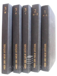 kolektiv, autorů, Heer der neue Stockel 1 (A-L), 2 (M-Z), 3-I, 3-II, 3-III, 1978