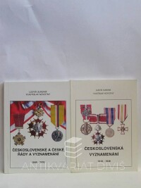 Sukeník, Ludvík, Novotný, Vlastislav, Československá vyznamenání 1918-1948; Československé a české řády a vyznamenání 1948-2000, 1997