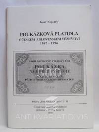 Nejedlý, Josef, Poukázková platidla v českém a slovenském vězeňství 1967-1996, 1999