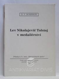 Robinson, David B., Lev Nikolajevič Tolstoj v medailérství, 1993
