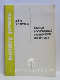 Bartko, Ján, Československé vojenské odznaky, 1991