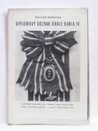 Měřička, Václav, Diplomový odznak krále Karla IV., 1970