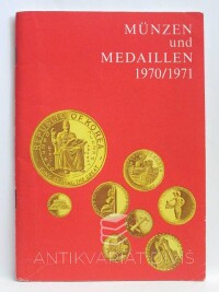 kolektiv, autorů, Münzen und Medaillen 1970/1971, 0