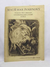 Švabinský, Max, Malíř Max Švabinský - dvacet pět obrazů s poznámkami o době a díle, 1945