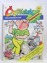 Štíplová, Ljuba, Němeček, Jaroslav, Čtyřlístek 187: Urychlovač růstu, 1991
