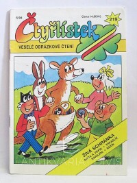 Němeček, Jaroslav, Lamkovi, Hana a Josef, Čtyřlístek 219: Živá schránka, 1994