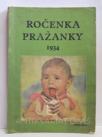 kolektiv, autorů, Ročenka Pražanky 1934, 1933