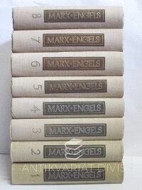 Engels, Bedřich, Marx, Karl, Spisy 1-8, 1957