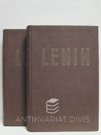 Lenin, Vladimír Iljič, Vybrané spisy I, II, 1950