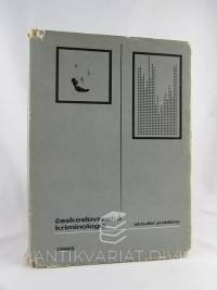 kolektiv, autorů, Československá kriminologie: Aktuální problémy, 1971
