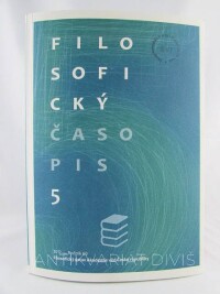 kolektiv, autorů, Filosofický časopis 5, rok 2012, ročník 60, 2012