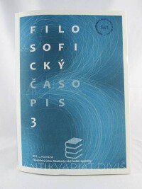 kolektiv, autorů, Filosofický časopis 3, rok 2012, ročník 60, 2012