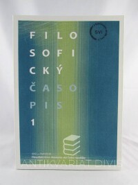 kolektiv, autorů, Filosofický časopis 1, rok 2012, ročník 60, 2012