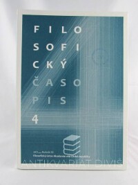 kolektiv, autorů, Filosofický časopis 4, rok 2011, ročník 59, 2011