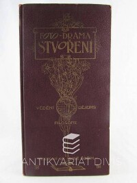kolektiv, autorů, Stvoření slovem i obrazem: Zjevení Boží - bible - jest moudrost shora, nejšlechetnější vědou a nejlepším učením (Foto-drama), 1914