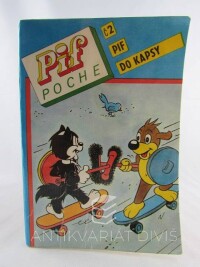 kolektiv, autorů, PIF POCHE - Pif do kapsy, č 2 - Na skateboardu, 1991