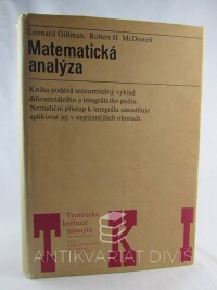 Gillman, Leonard, McDowell, Robert H., Matematická analýza, 1980