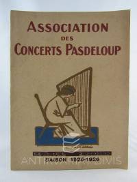 kolektiv, autorů, Association des Concerts Pasdeloup: Saison 1925-1926, 1925