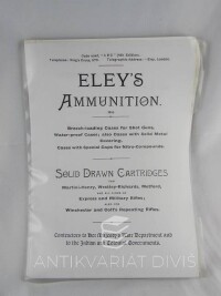 kolektiv, autorů, Eley's Ammunition, 0