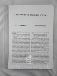 kolektiv, autorů, Cartridges of the Gras Systém, 0