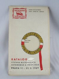 kolektiv, autorů, Katalog: Výstava historických automobilů a motocyklů Praha 11.-21.6.1969, 1969