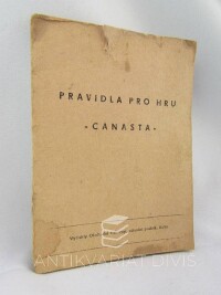 Kolár, F., Pravidla pro hru Canasta, 0
