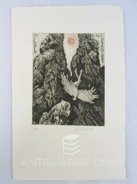 Kábrt, Josef, Exlibris Ing. V. Petrovský, 1988