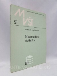 Likeš, Jiří, Machek, Josef, Matematická statistika, 1988