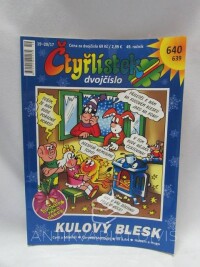 Němeček, Jaroslav, Lamková, Hana, Poborák, Jiří, Čtyřlístek dvojčíslo 639-640: Kulový blesk, 2017