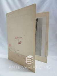Hájek, Bedřich, Holoubek, Jaroslav, Talacko, , Vodní dílo Kamýk - Fotodokumentace. Architektonické řešení, 1957