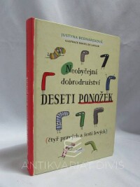 Bednareková, Justyna, Neobyčejná dobrodružství deseti ponožek (čtyř pravých a šesti levých), 2017