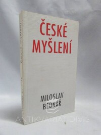 Bednář, Miloslav, České myšlení, 1996