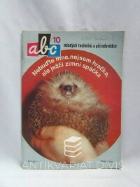 kolektiv, autorů, ABC mladých techniků a přírodovědců ročník 32, číslo 10, 1988