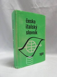 Rosendorfský, Jaroslav, Česko-italský slovník, 1988