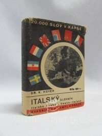 Hoyer, Karel, Kapesní slovník italsko-český a česko-italský, 0