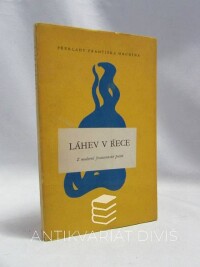 Hrubín, František, Láhev v řece: Výbor z moderní francouzské poezie , 1948