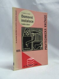 Kubeš, Josef, Kubeš, Oldřich, Domácí instalace (voda a plyn), 1964