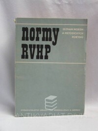 Martínková, Alena, Hlavatá, Viera, Seznam norem a metodických pokynů RVHP, 1989