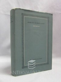 Násó, Públius Ovidius, Antika, 1967